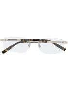 Montblanc Rimless Glasses - Silver