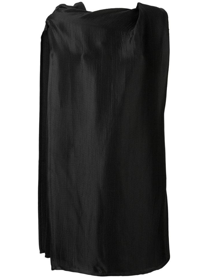 Rick Owens Layered Panel Dress - Black