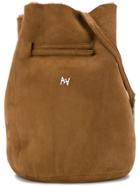 Astraet Bucket Shoulder Bag - Brown