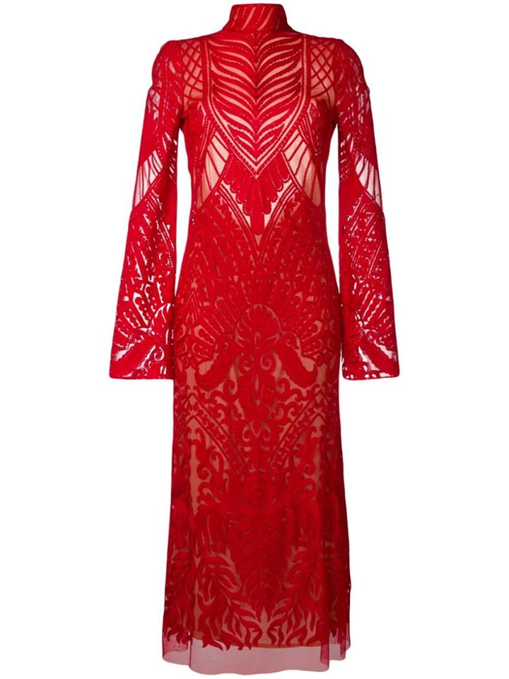 Galvan Oasis Embroidered Dress