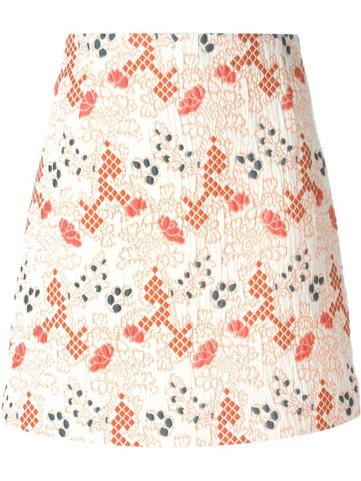 Vanessa Bruno Brocade Mini Skirt
