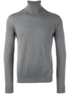 Laneus 'dolcevita' Jumper, Men's, Size: 50, Grey, Silk/cashmere