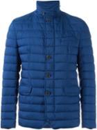 Herno Padded Jacket, Men's, Size: 46, Blue, Polyamide/polyurethane/polyester