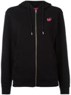 Mcq Alexander Mcqueen - Embroidered Logo Hoodie - Women - Cotton/polyester - M, Women's, Black, Cotton/polyester