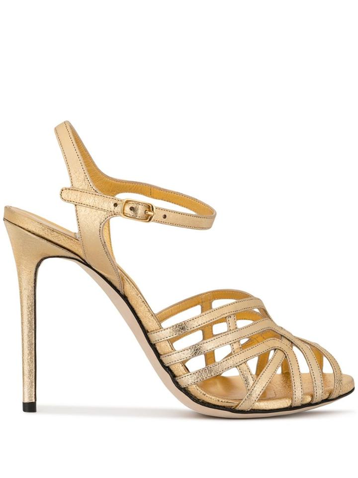 Marskinryyppy Jo 100 Metallic Sandals - Gold