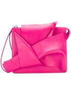 No21 Abstract Bow Clutch Bag - Pink & Purple