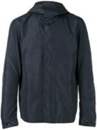 Woolrich Hooded Rain Coat, Men's, Size: Xl, Blue, Polyester