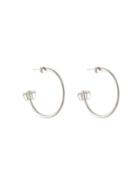 Justine Clenquet Sidney Earrings - Silver