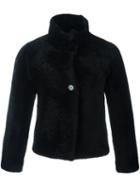Jil Sander 'battisti' Reversible Leather Jacket