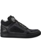 Lanvin Panelled High Top Sneakers - Unavailable