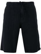 Woolrich Drawstring Shorts, Men's, Size: 34, Blue, Linen/flax