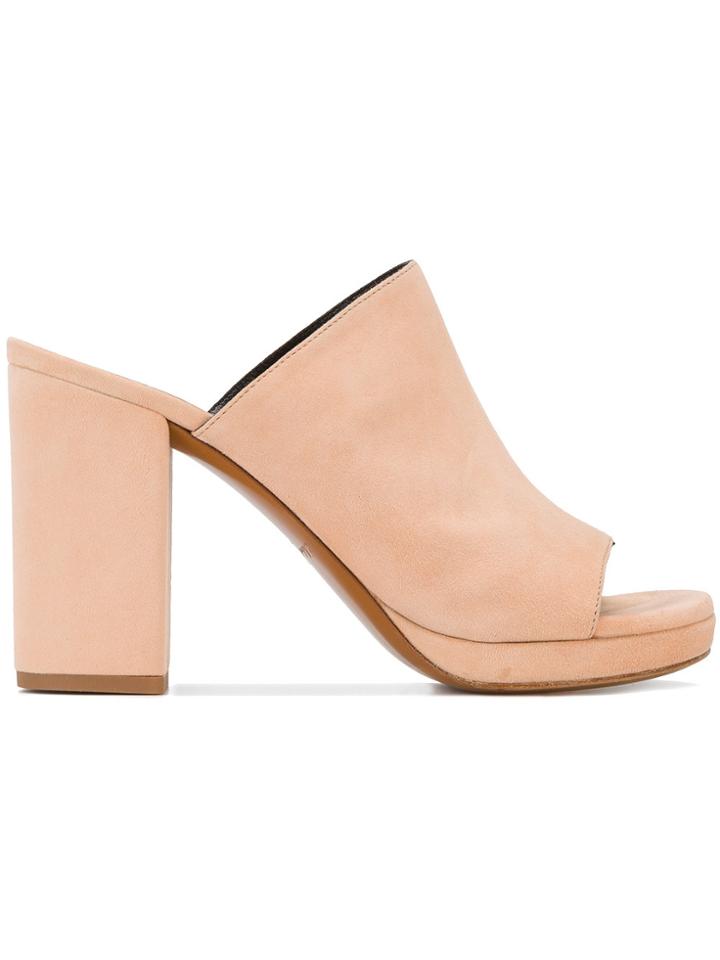 Robert Clergerie Abrice Mules - Nude & Neutrals