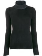 Avant Toi Turtle Neck Pullover - Black