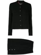 Chanel Vintage Classic Setup Suit - Black