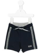 Boss Kids Logo Trim Shorts, Infant Boy's, Size: 9 Mth, Blue