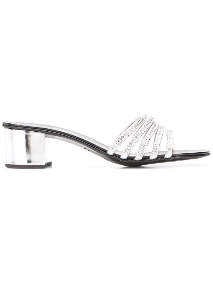 Giuseppe Zanotti Design Paula Crystal Sandals - Black