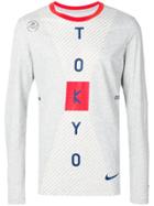 Nike Tokyo Print Sweatshirt - Grey