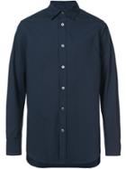 Sacai Long Sleeved Buttoned Shirt - Blue