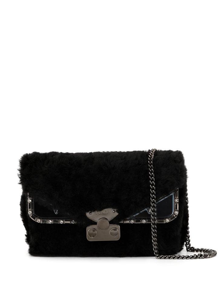 Fendi Bag Bugs Cross Body Bag - Black