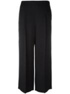 Chalayan Cropped Trousers, Women's, Size: 42, Black, Cotton/viscose