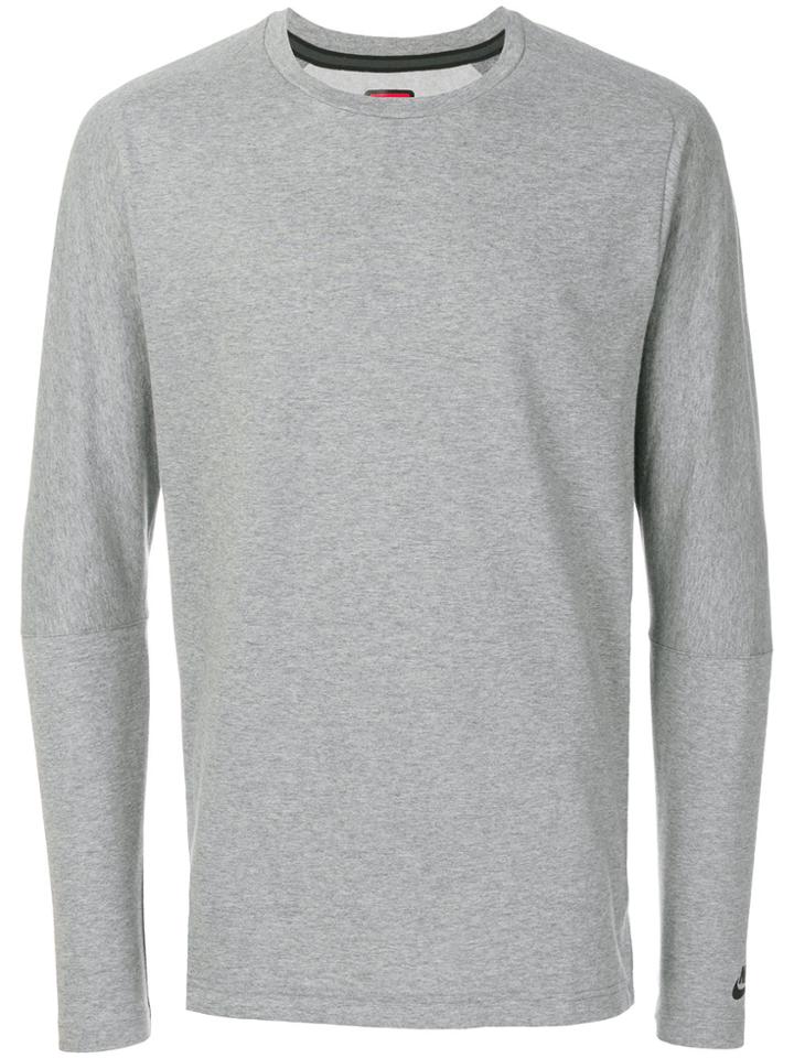 Nike Sportswear Bonded Top - Grey