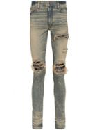 Amiri Mx1 Bandana Skinny Jeans - Blue