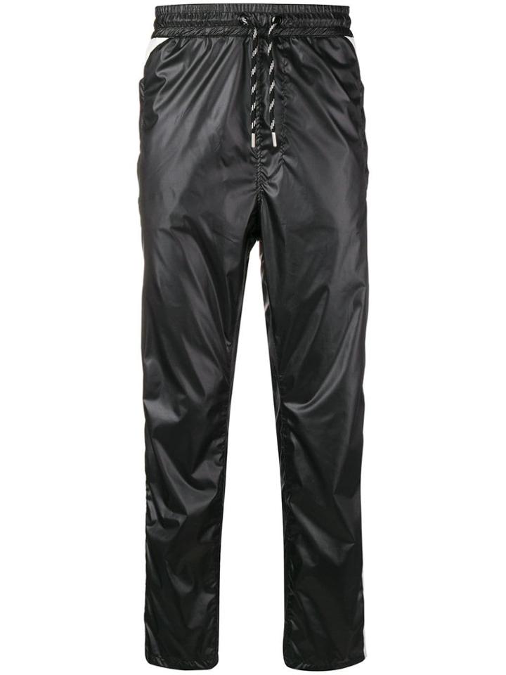 Just Cavalli Plastic-effect Trousers - Black