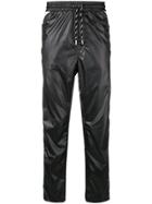 Just Cavalli Plastic-effect Trousers - Black