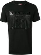 Plein Sport Logo Embossed T-shirt - Black