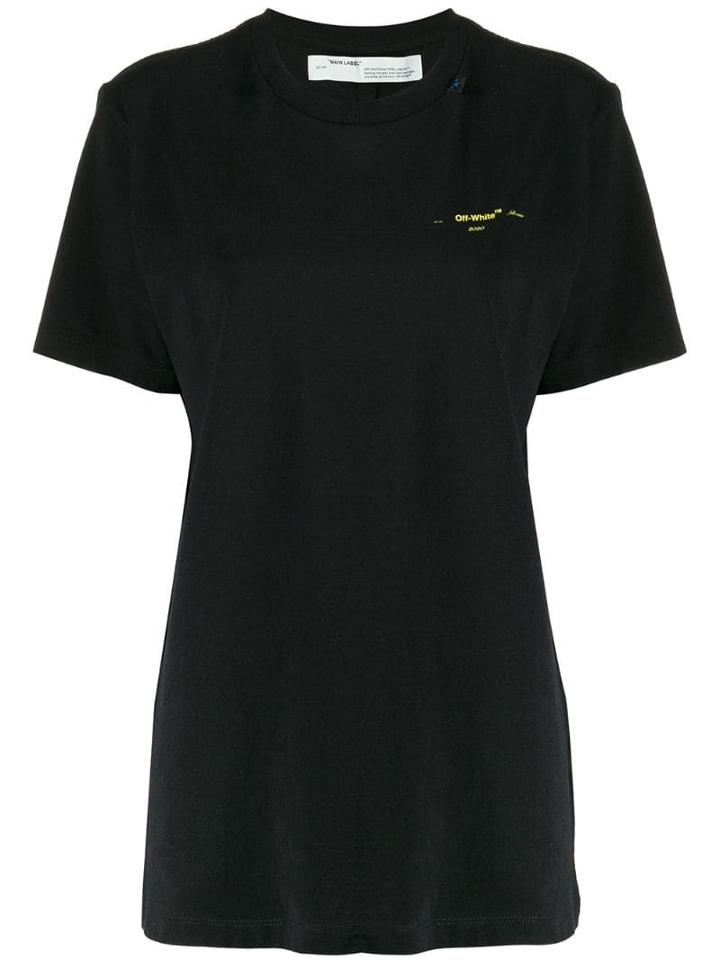 Off-white Stencil Arrows Print T-shirt - Black