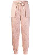 Moncler Quilted Trousers - Pink