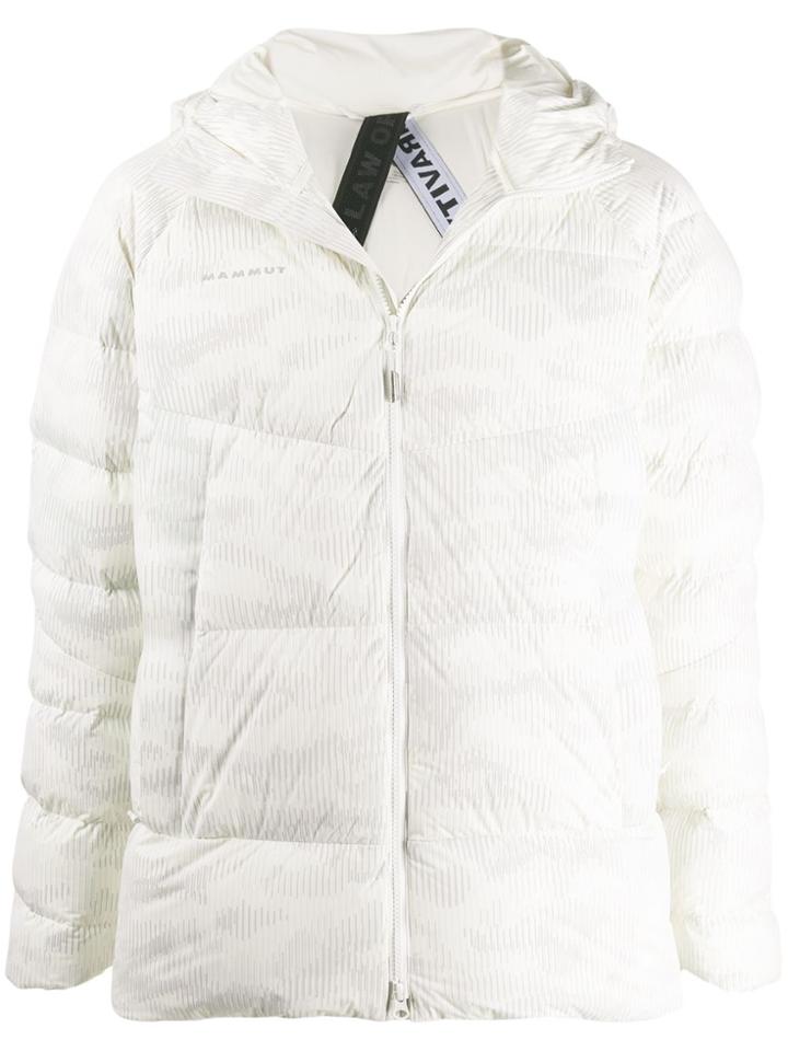 Mammut Padded Style Hooded Jacket - White