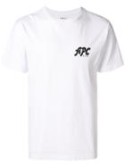 A.p.c. Logo Printed T-shirt - White