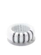 Roberto Demeglio 18kt White Gold Pura Ceramic And Diamond Ring