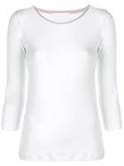 Fabiana Filippi Slim-fit Sweatshirt - White