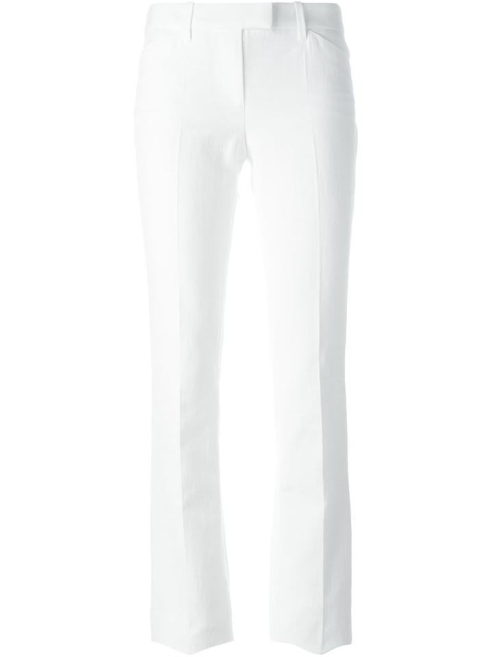Barbara Bui Tailored Trousers, Women's, Size: 36, White, Cotton/viscose/linen/flax/spandex/elastane