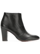 Chie Mihara Huba Heeled Ankle Boots - Black