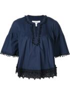Derek Lam 10 Crosby Embroidered Detail Tunic