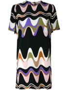 Emilio Pucci - Triangle Print Shift Dress - Women - Silk - 42, Silk
