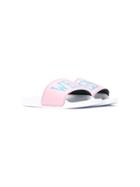 Alberta Ferretti Kids Teen Wednesday Print Slides - White