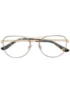 Jimmy Choo Eyewear Square Frames - Metallic