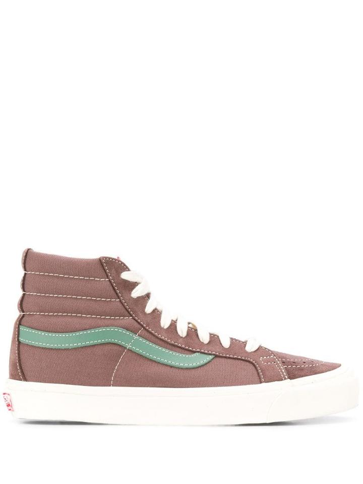Vans Og Sk8-hi Lx Deep Taupe Sneakers - Brown