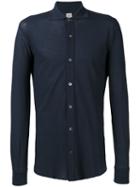 Eleventy - Buttoned Shirt - Men - Cotton - L, Blue, Cotton