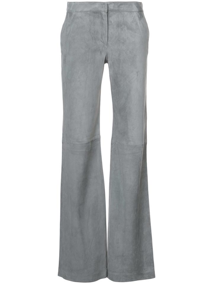 Fabiana Filippi Classic Flared Trousers - Grey