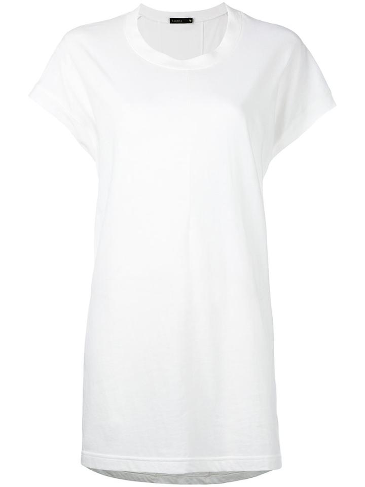Klasica - Classic T-shirt - Women - Cotton - 4, White, Cotton