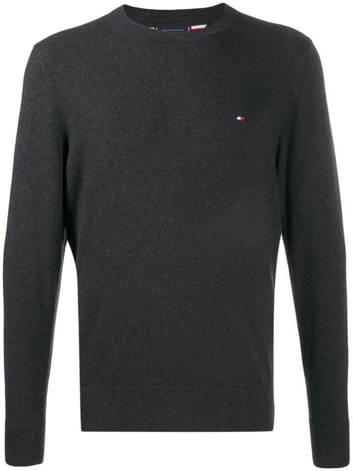 Tommy Hilfiger Crewneck Jumper - Grey