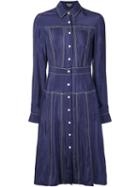Creatures Of The Wind 'duval' Dress, Women's, Size: 8, Blue, Cupro