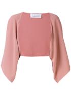 Gianluca Capannolo Mina Cady Cape - Pink & Purple