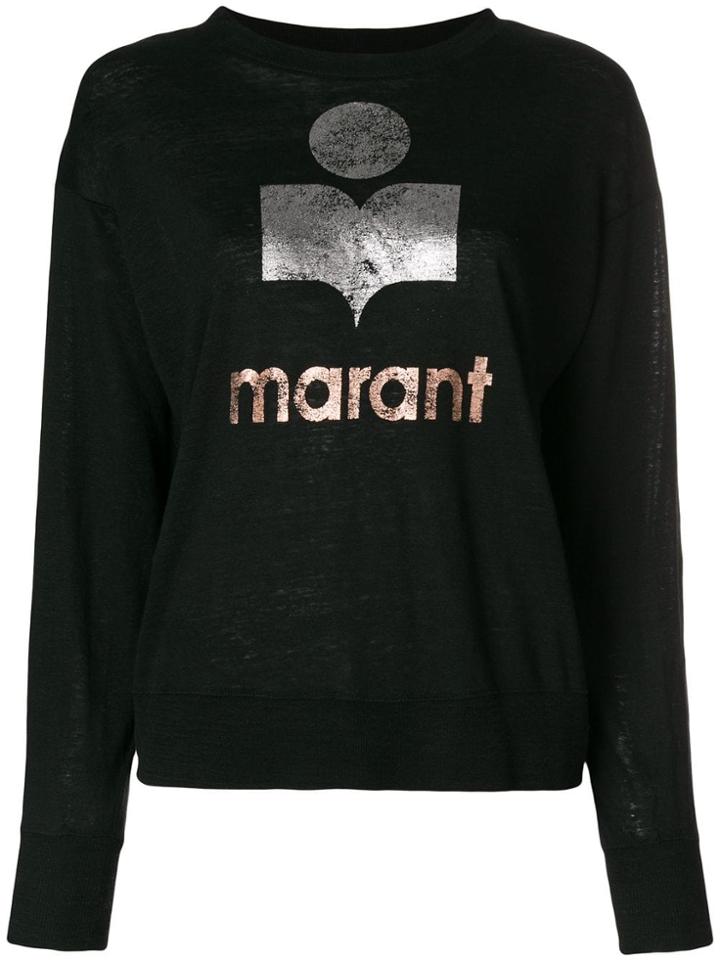 Isabel Marant Étoile Klowia Long Sleeve Top - Black