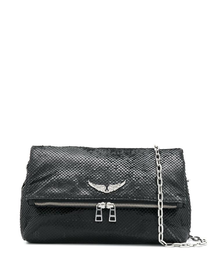 Zadig & Voltaire Rocky Keith Shoulder Bag - Black